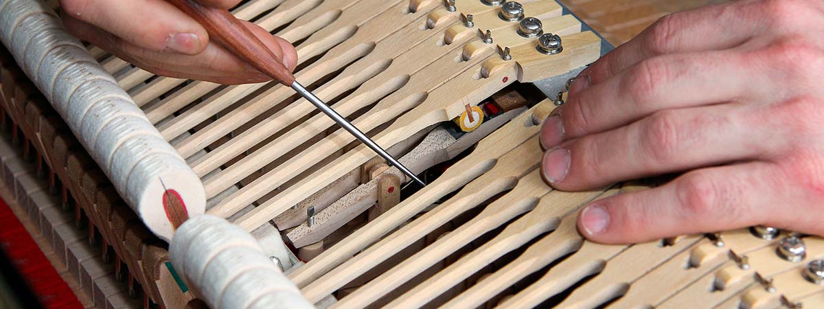 Restauración de piano